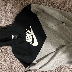 Nike Black Hoodie with Logo